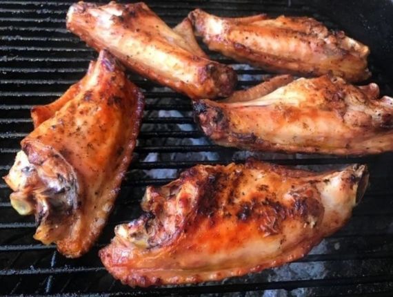 Grilled Turkey Wings