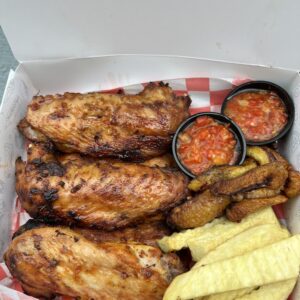Turkey Box Platter (6 Turkeys/ Fried Yam/Sauce/Salad